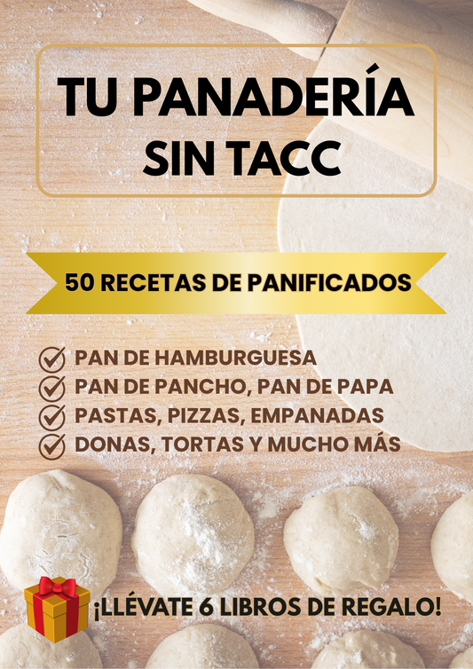 TU PANADERÍA SIN TACC + 6 BONOS DE REGALO